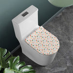 Pastel Axolotl Pattern Print Toilet Lid Cover