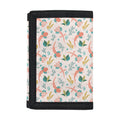 Pastel Axolotl Pattern Print Trifold Wallet