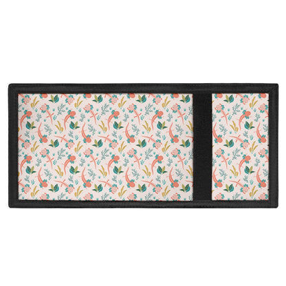 Pastel Axolotl Pattern Print Trifold Wallet