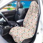 Pastel Axolotl Pattern Print Waterproof Car Seat Cover