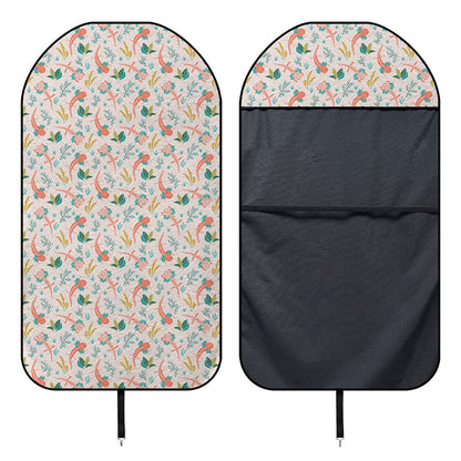 Pastel Axolotl Pattern Print Waterproof Car Seat Cover