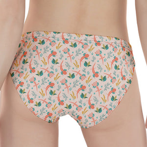 Pastel Axolotl Pattern Print Women's Panties