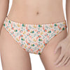 Pastel Axolotl Pattern Print Women's Thong