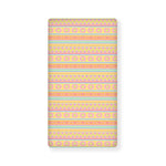 Pastel Aztec Tribal Pattern Print Baby Crib Sheet