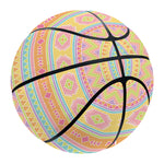 Pastel Aztec Tribal Pattern Print Basketball