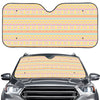 Pastel Aztec Tribal Pattern Print Car Windshield Sun Shade