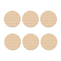 Pastel Aztec Tribal Pattern Print Coaster Set