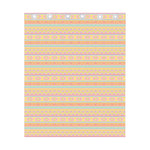 Pastel Aztec Tribal Pattern Print Curtain