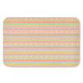 Pastel Aztec Tribal Pattern Print Indoor Door Mat