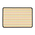 Pastel Aztec Tribal Pattern Print Kitchen Mat