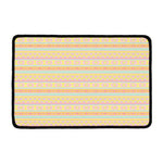 Pastel Aztec Tribal Pattern Print Kitchen Mat