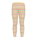 Pastel Aztec Tribal Pattern Print Men's Leggings