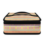 Pastel Aztec Tribal Pattern Print Small Lunch Bag