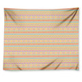 Pastel Aztec Tribal Pattern Print Tapestry