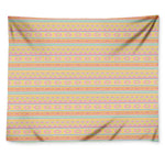 Pastel Aztec Tribal Pattern Print Tapestry