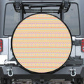 Pastel Aztec Tribal Pattern Print Tire Cover