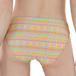 Pastel Aztec Tribal Pattern Print Women's Panties