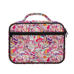 Pastel Bohemian Floral Pattern Print Briefcase Bible Bag