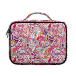 Pastel Bohemian Floral Pattern Print Briefcase Bible Bag