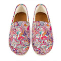 Pastel Bohemian Floral Pattern Print Casual Shoes