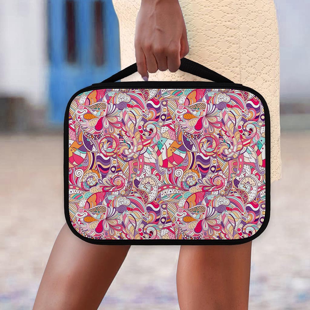 Pastel Bohemian Floral Pattern Print Classic Bible Case