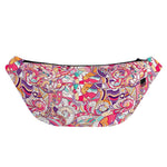 Pastel Bohemian Floral Pattern Print Fanny Pack