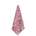 Pastel Bohemian Floral Pattern Print Hand Towel