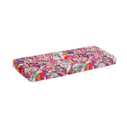 Pastel Bohemian Floral Pattern Print Piano Keyboard Cover