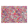 Pastel Bohemian Floral Pattern Print Placemat