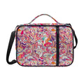 Pastel Bohemian Floral Pattern Print Shoulder Strap Bible Bag