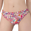 Pastel Bohemian Floral Pattern Print Women's Panties