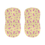 Pastel Breast Cancer Awareness Print Bar Stool Covers