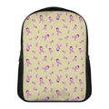 Pastel Breast Cancer Awareness Print Casual Backpack