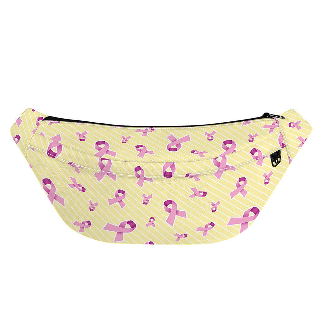 Pastel Breast Cancer Awareness Print Fanny Pack
