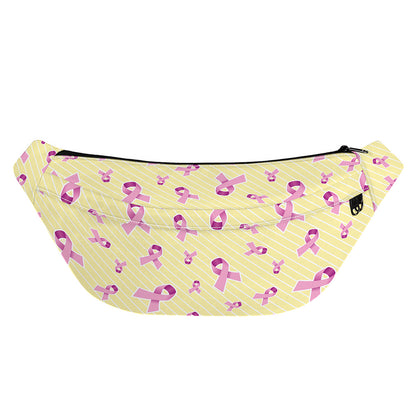 Pastel Breast Cancer Awareness Print Fanny Pack