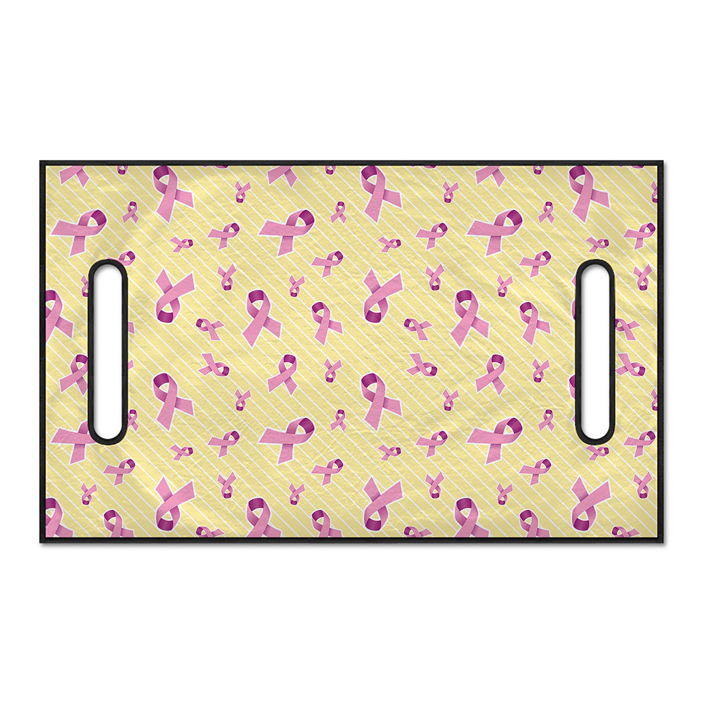 Pastel Breast Cancer Awareness Print Golf Cart Seat Cover