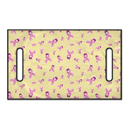 Pastel Breast Cancer Awareness Print Golf Cart Seat Cover