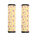 Pastel Breast Cancer Awareness Print Handle Covers