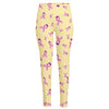 Pastel Breast Cancer Awareness Print High-Waisted Pocket Leggings