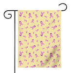 Pastel Breast Cancer Awareness Print House Flag