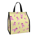Pastel Breast Cancer Awareness Print Insulated Lunch Tote