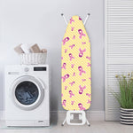 Pastel Breast Cancer Awareness Print Ironing Board Cover