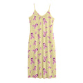 Pastel Breast Cancer Awareness Print Jersey Midi Cami Dress