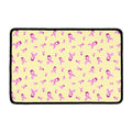 Pastel Breast Cancer Awareness Print Kitchen Mat
