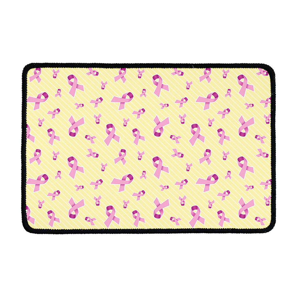 Pastel Breast Cancer Awareness Print Kitchen Mat