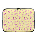 Pastel Breast Cancer Awareness Print Laptop Sleeve