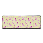Pastel Breast Cancer Awareness Print Long Kitchen Mat