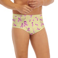 Pastel Breast Cancer Awareness Print Men's Briefs