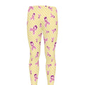 Pastel Breast Cancer Awareness Print Men's Leggings