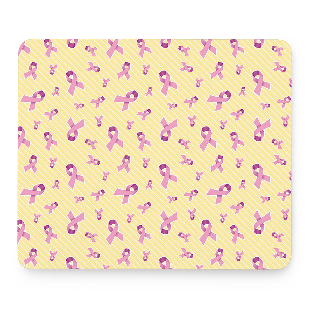 Pastel Breast Cancer Awareness Print Mouse Pad